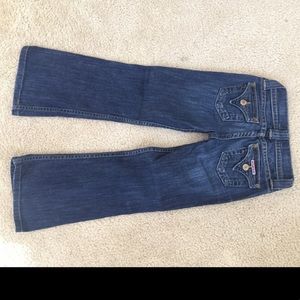 Hudson girls size 7, bootcut jeans